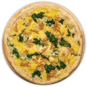Spinat-Pizza Vegan